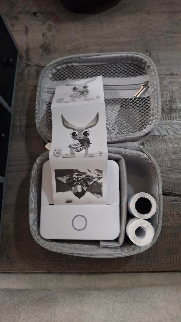 Mini printers 2x met extra printrollen, Computers en Software, Printers, Zwart-en-wit printen, Printer, Ophalen of Verzenden, Zo goed als nieuw