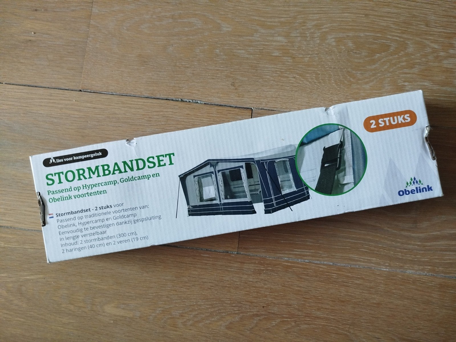 Nieuwe stormband set voor voortenten (Obelink, Hypercamp), Ophalen of Verzenden, Nieuw