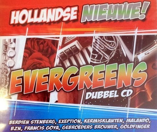 Hollandse Nieuwe Evergreens 2XCD, Verzenden, Zo goed als nieuw, Pop, Album
