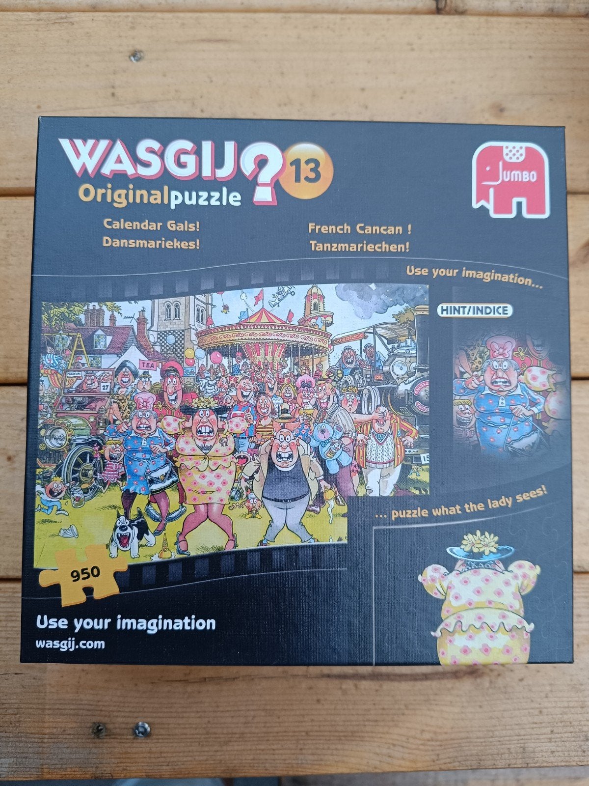 Wasgij Original 13: Calendar Gals! Dansmariekes! 950 stukjes, Ophalen of Verzenden