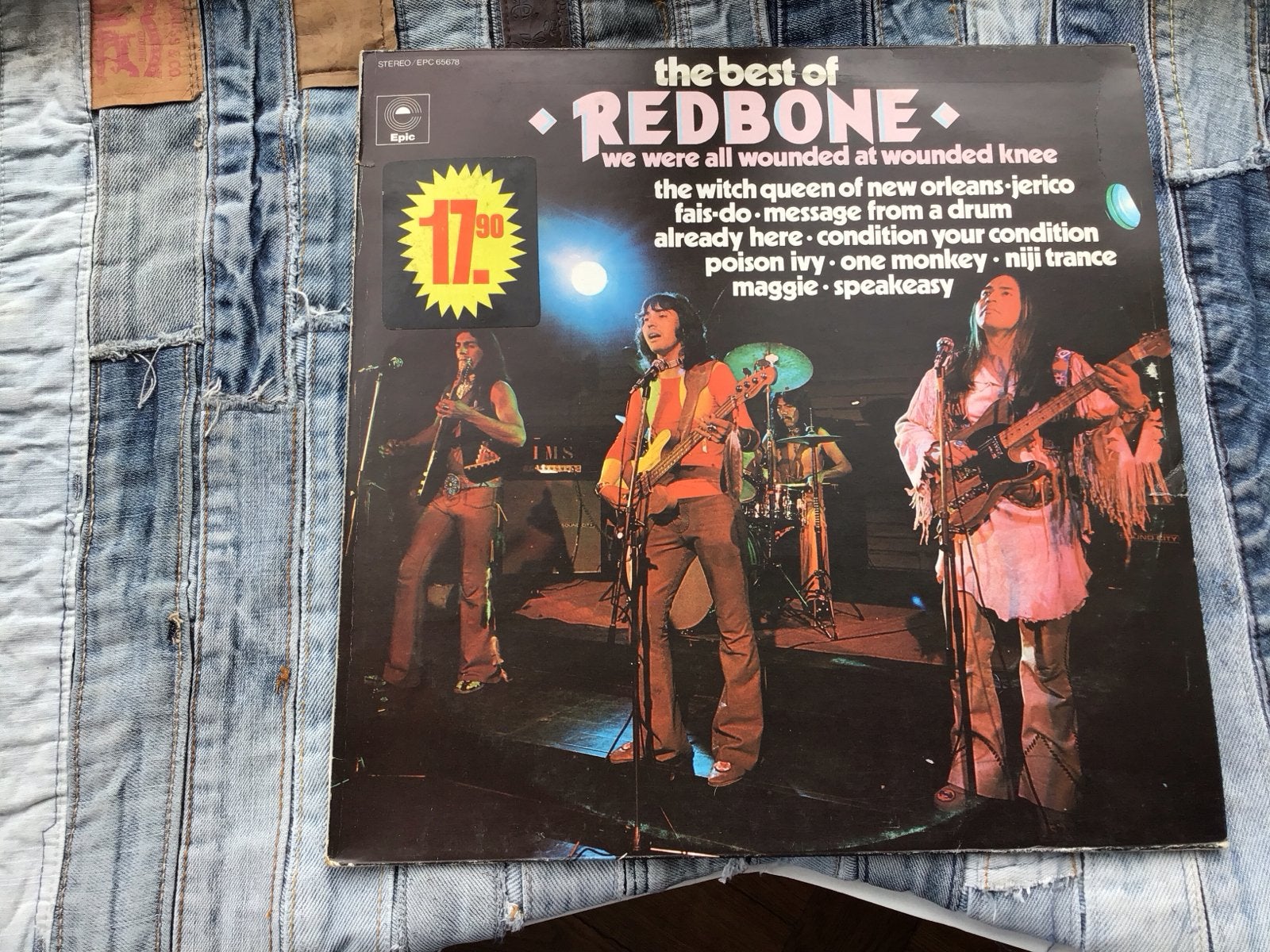 Redbone - The Best Of Redbone LP (1973) - Poprock Vinyl, Gebruikt, Originele persing, Ophalen of Verzenden, 12 inch