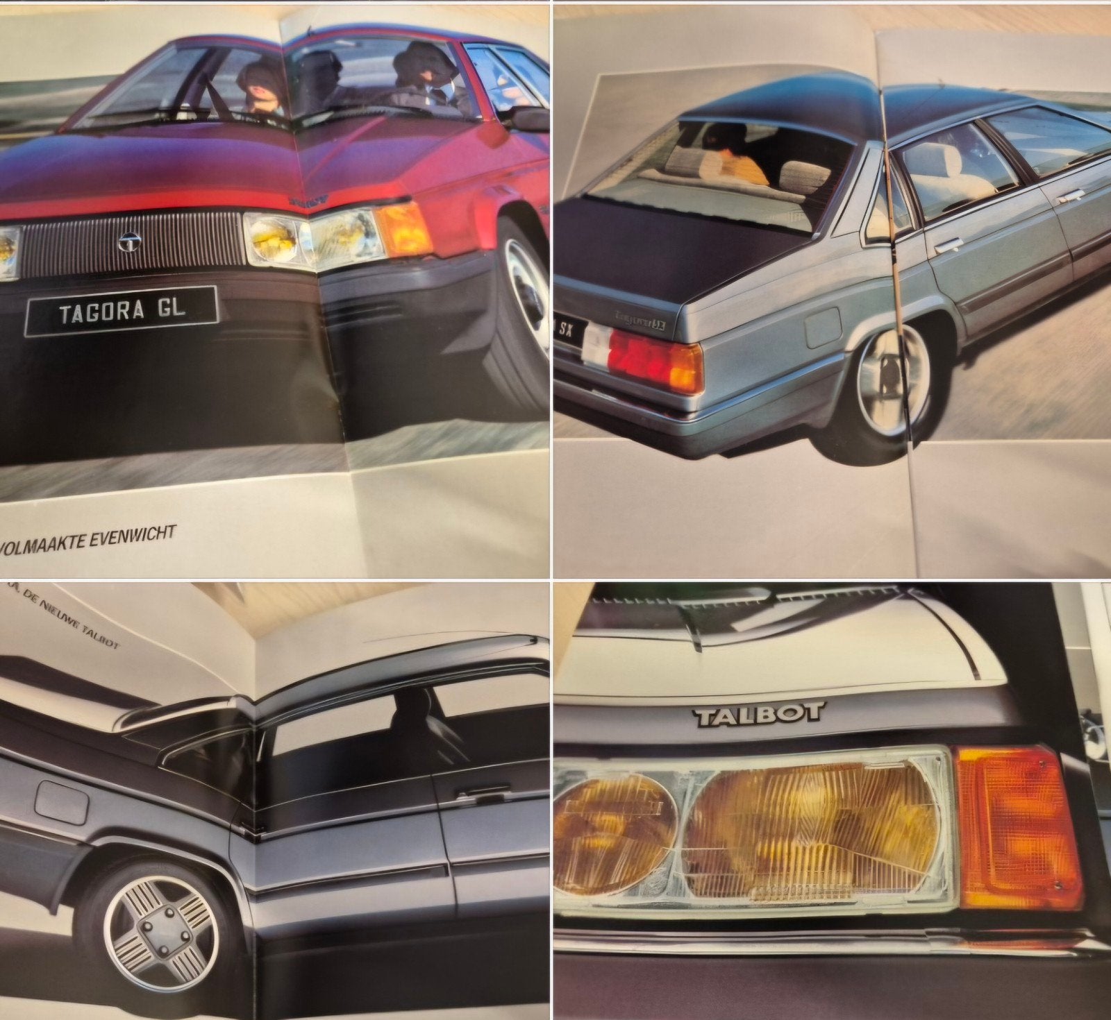 1980 Talbot Tagora folder óók luxe SX 2,2 AUTOMAAT izgst, Ophalen of Verzenden, Zo goed als nieuw, Overige merken