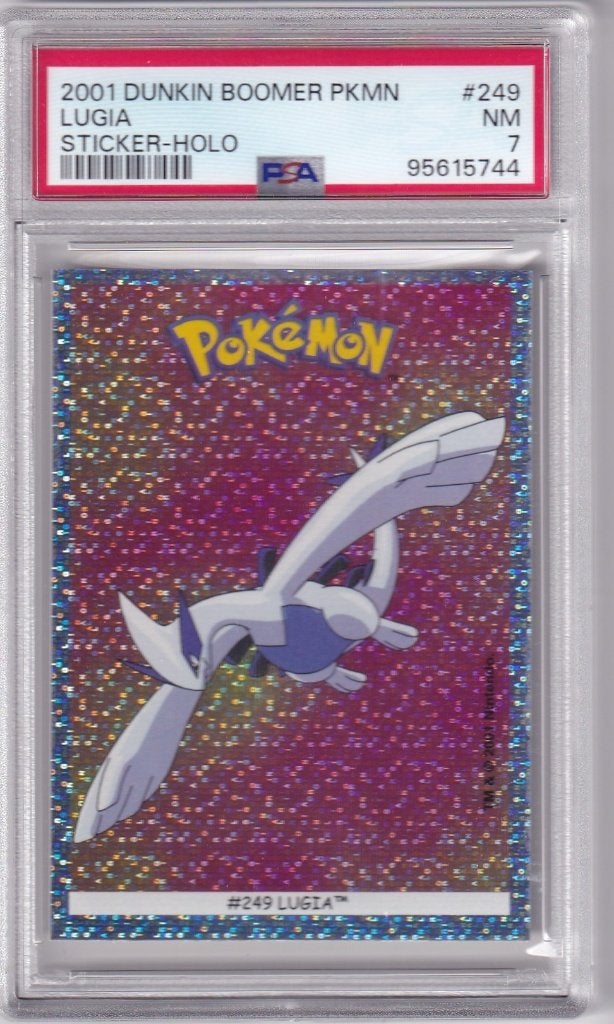 Lugia Sticker Holo #249 PSA 7, Verzenden, Nieuw, Losse kaart, Foil