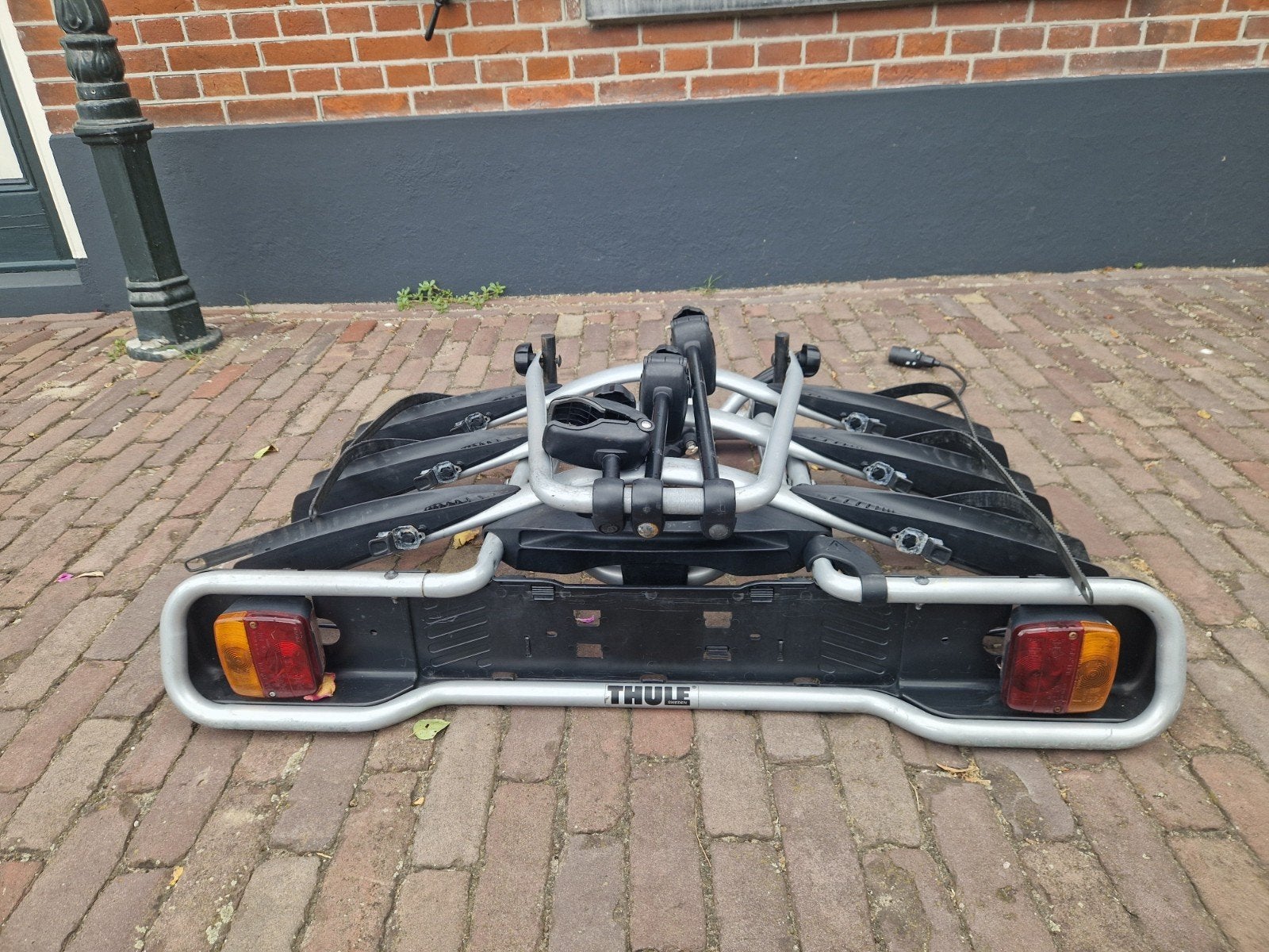 Thule fietsendrager 947 voor 3 fietsen - kantelbaar, Auto diversen, Fietsendragers, Ophalen, Zo goed als nieuw, Trekhaakdrager