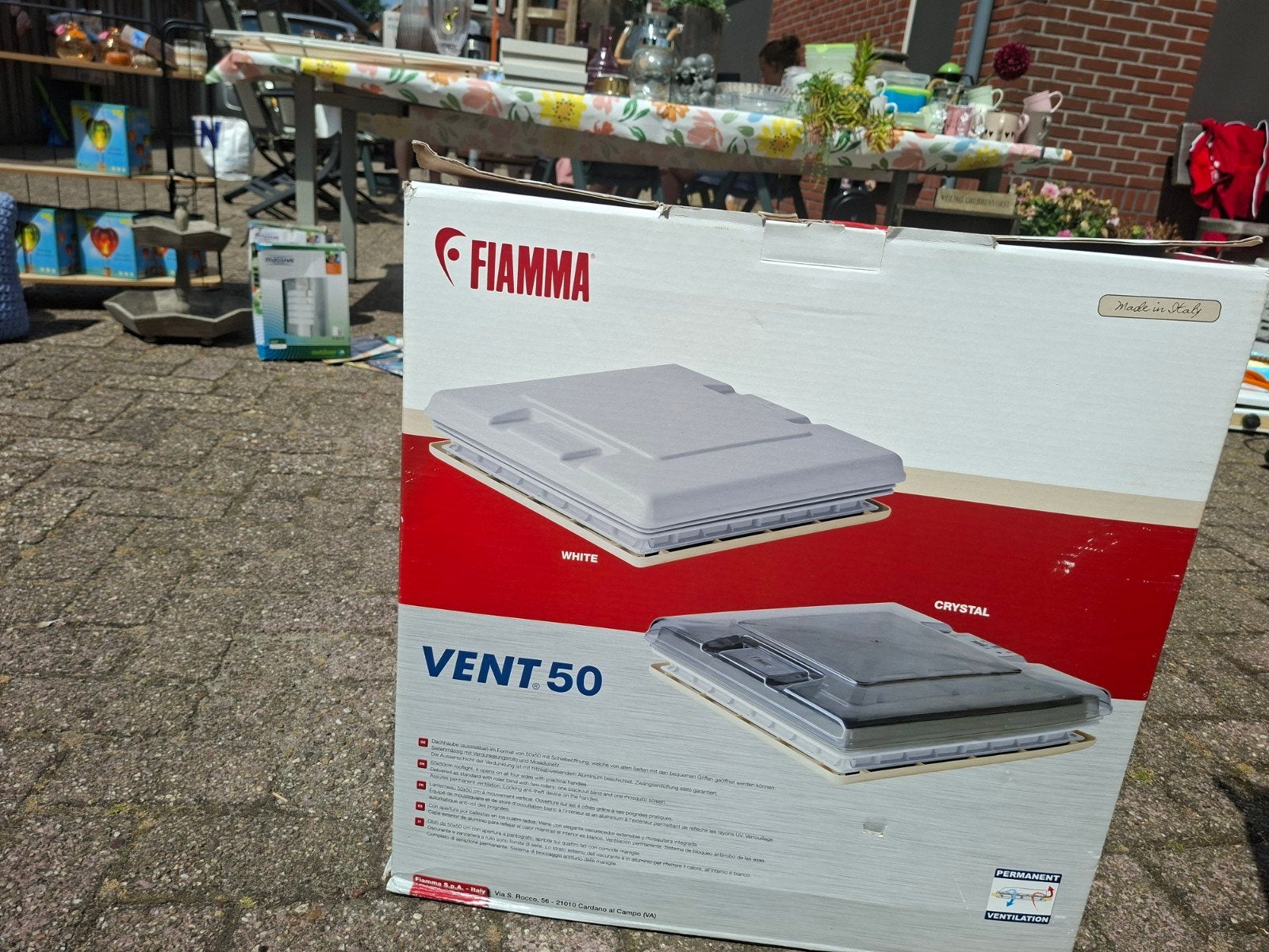 Fiamma Vent 50 Dakluik Caravan - Nieuw in doos, Ophalen of Verzenden, Nieuw