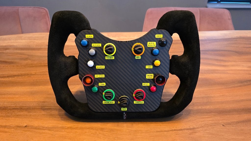 Jacober OMP 310 ALU NSX style racestuur simwheel, Computers en Software, Joysticks, Zo goed als nieuw, Ophalen of Verzenden
