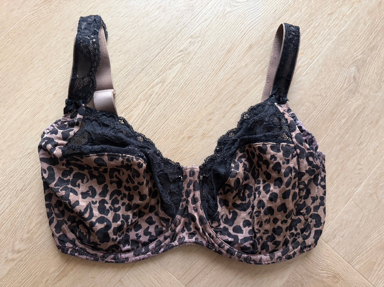Zwart bruin bh van PrimaDonna maat 75F, Ophalen of Verzenden, Zwart, BH