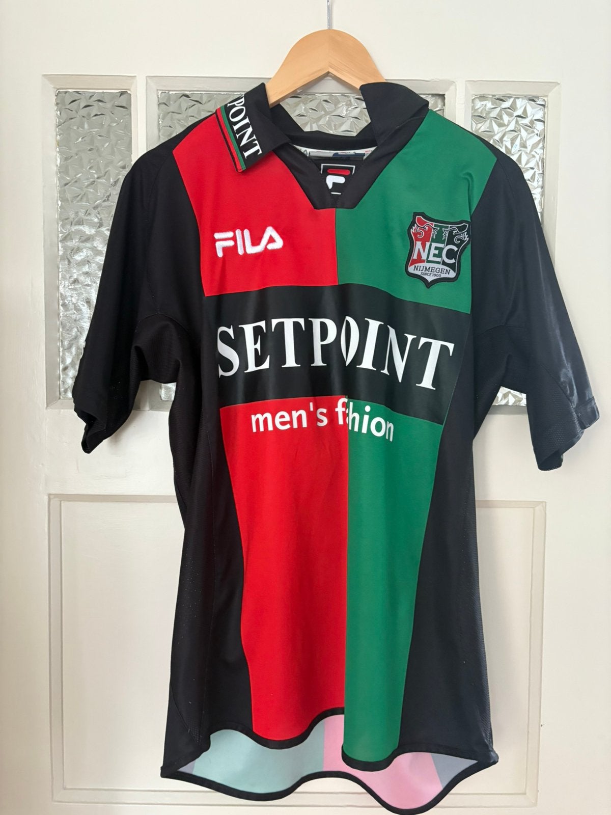 Matchworn shirt Frank Demouge 2005, Ophalen of Verzenden, Zo goed als nieuw, Overige binnenlandse clubs, Shirt