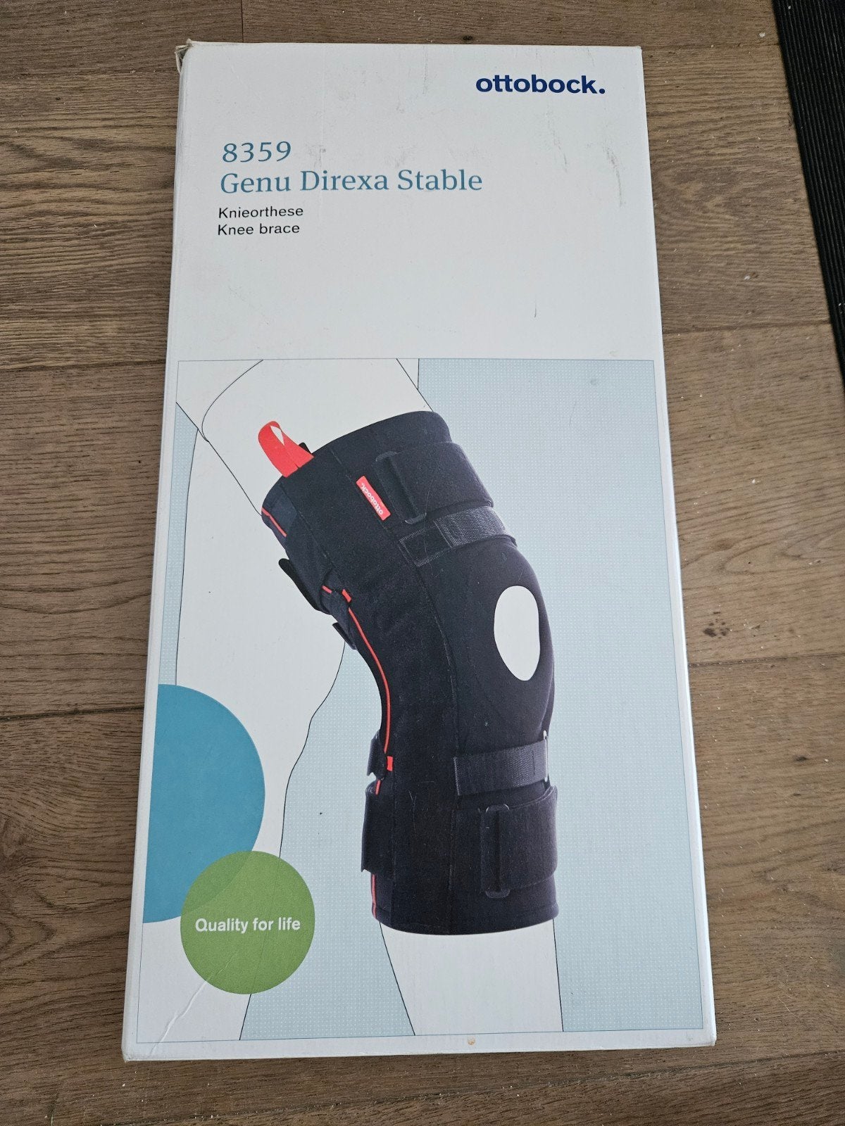 Ottobock Genu Direxa Stable kniebrace – Maat S, Ophalen of Verzenden, Zo goed als nieuw, Overige typen