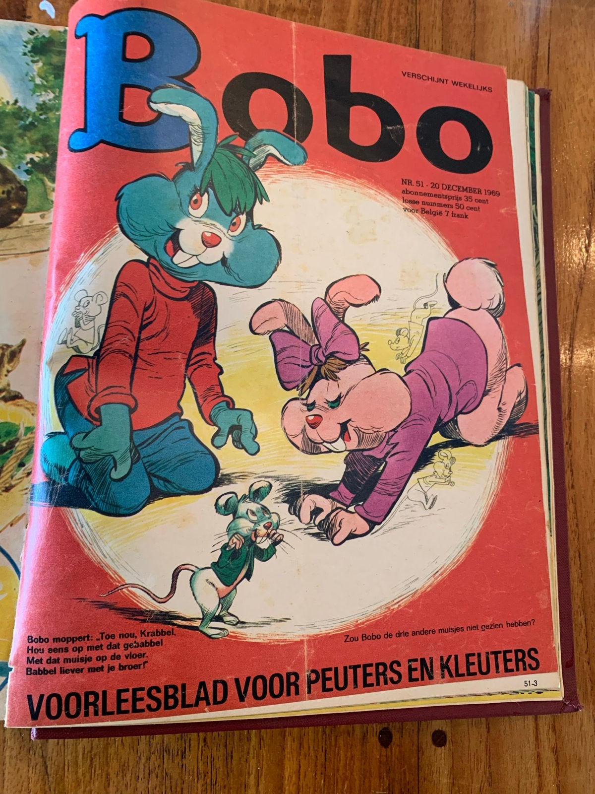 Bobo Voorleesblad voor Peuters en Kleuters  editie (1969), Ophalen of Verzenden, Gelezen, Fictie algemeen