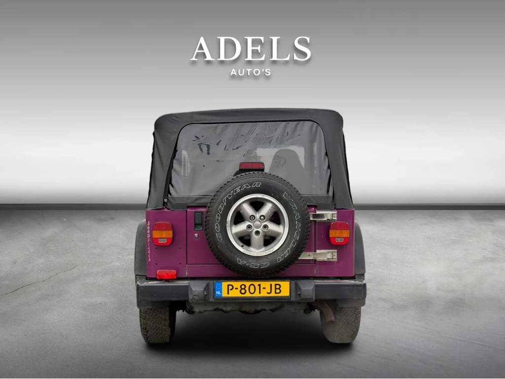 Jeep Wrangler 2.5i Softtop Cabrio Twister Uitvoering 90s Cla, foto 4
