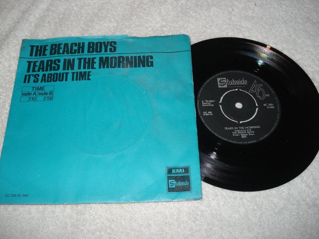 The Beach Boys   Tears in the Morning    Orgineel, Fotohoes, Ophalen of Verzenden, Zo goed als nieuw, Pop