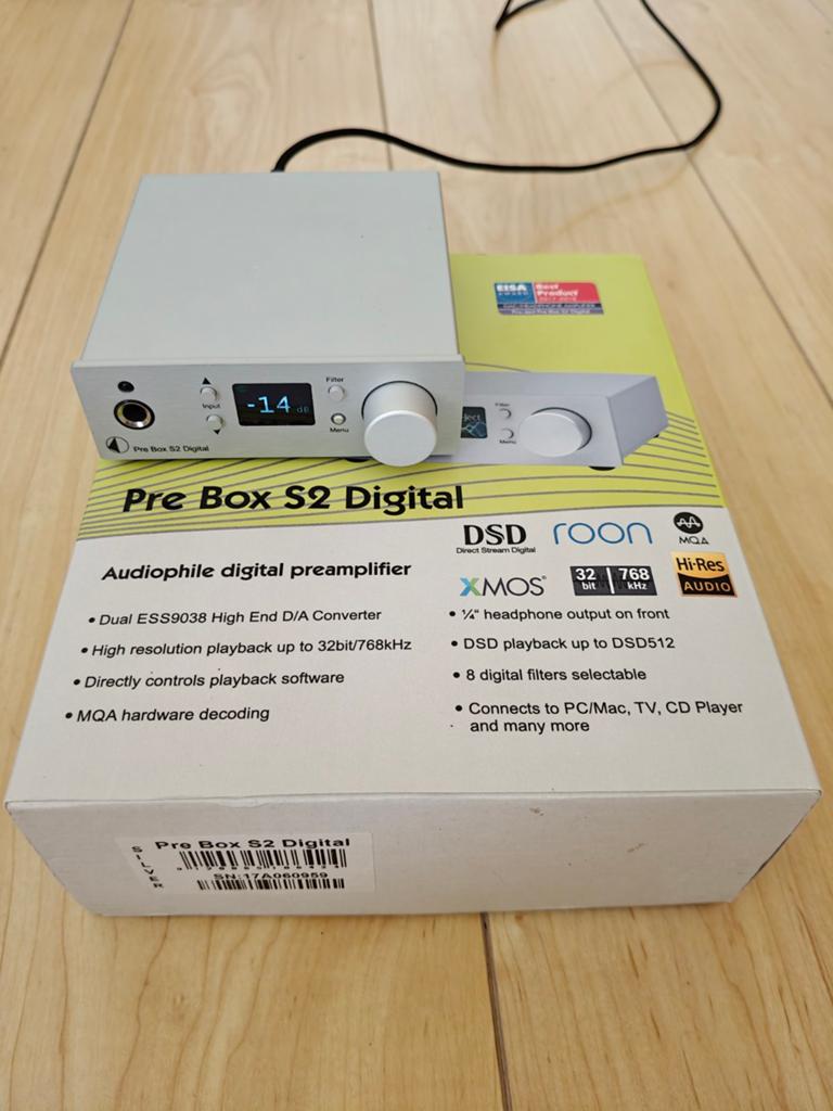 DAC- Pro-Ject Pre Box S2 Digital, Ophalen of Verzenden, Zo goed als nieuw