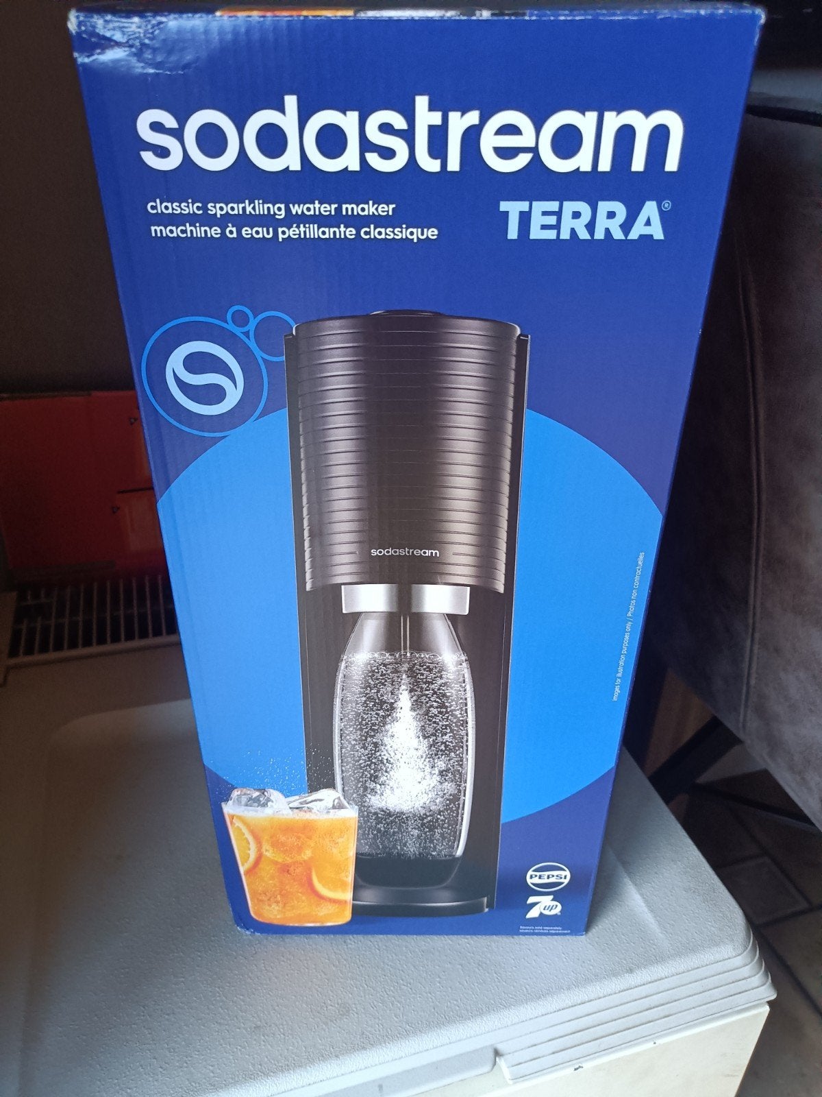 Sodastream Terra - voor de handige Harr, Ophalen of Verzenden, Gebruikt