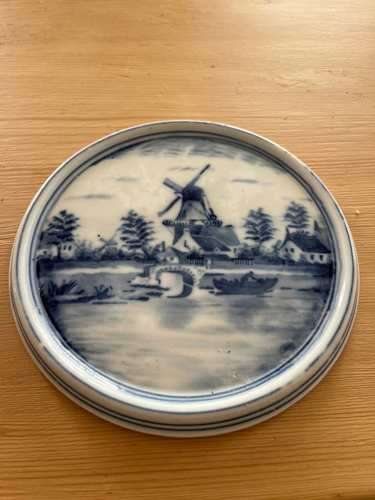Antieke onderzetter, Antiek en Kunst, Ophalen of Verzenden