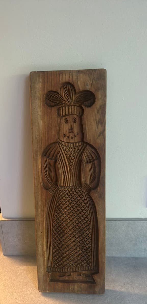 Oude houten speculaasplank, Ophalen of Verzenden