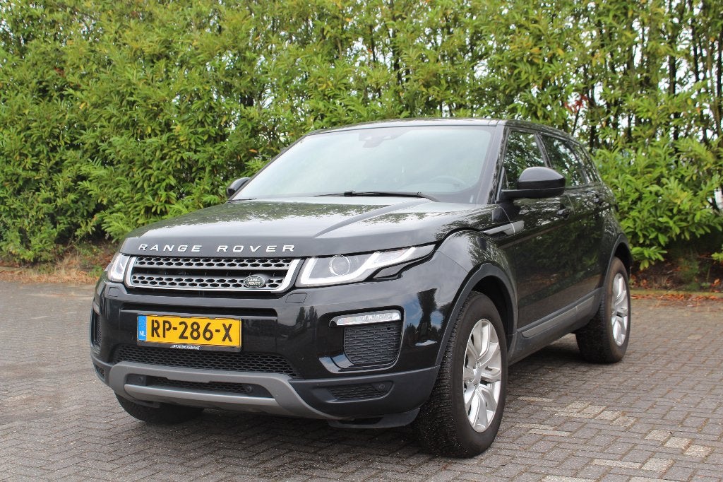 Land Rover Range Rover Evoque 2.0 Si4 240pk 4WD Aut 2018, Auto's, 1800 kg, 4 cilinders, Zwart, Bedrijf