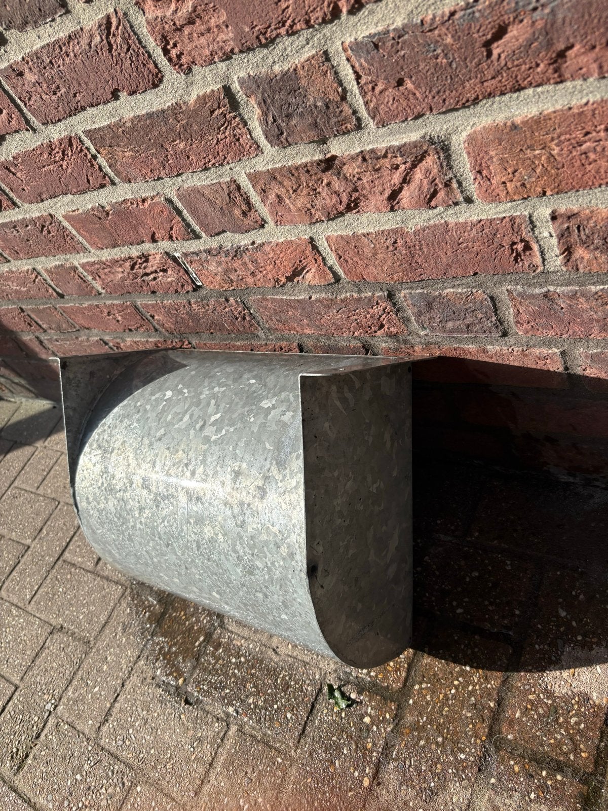 Metalen paardenbak, Ophalen, Gebruikt