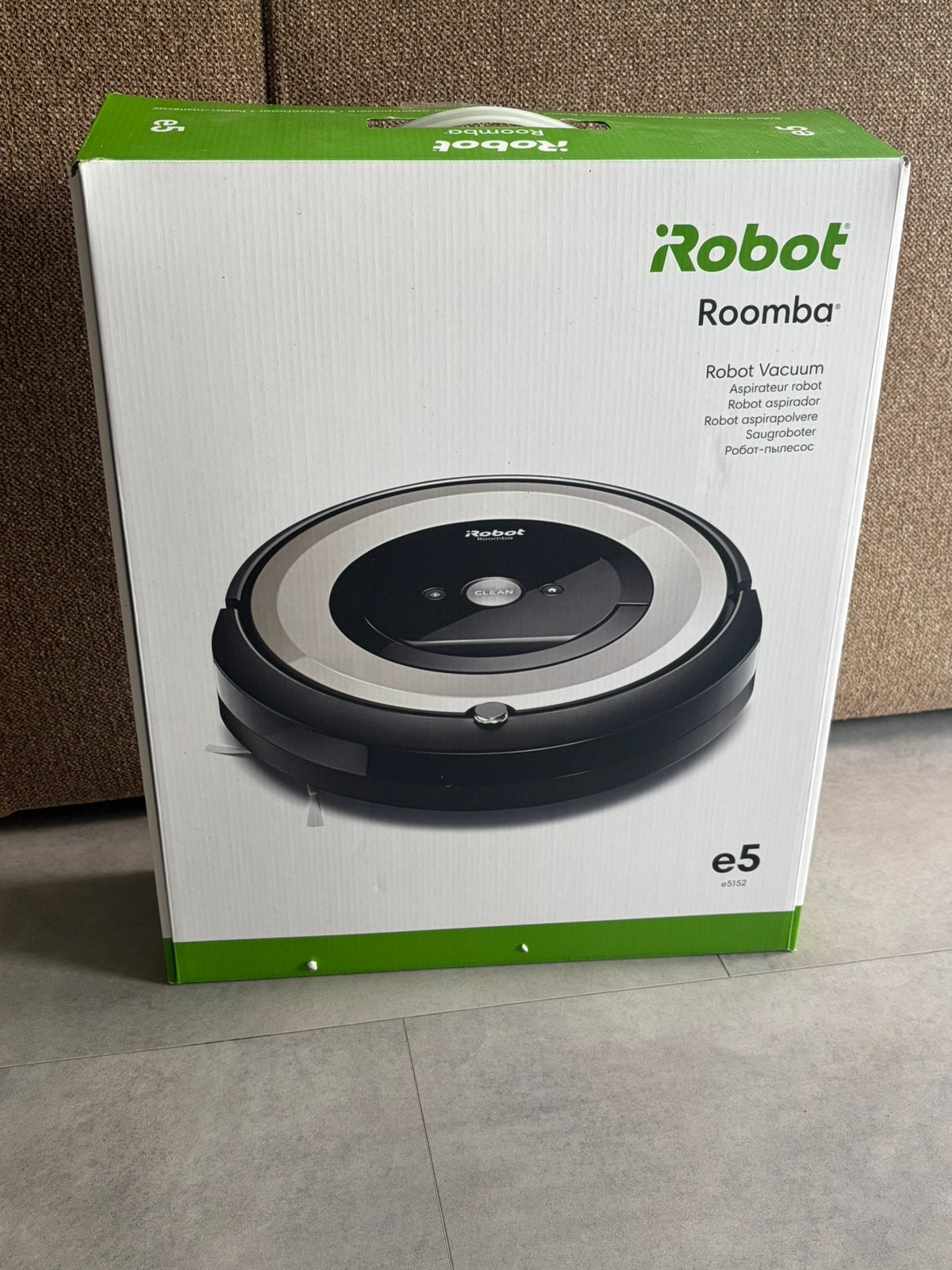Irobot roomba E5, Witgoed en Apparatuur, Stofzuigers, Ophalen, Gebruikt, Robotstofzuiger