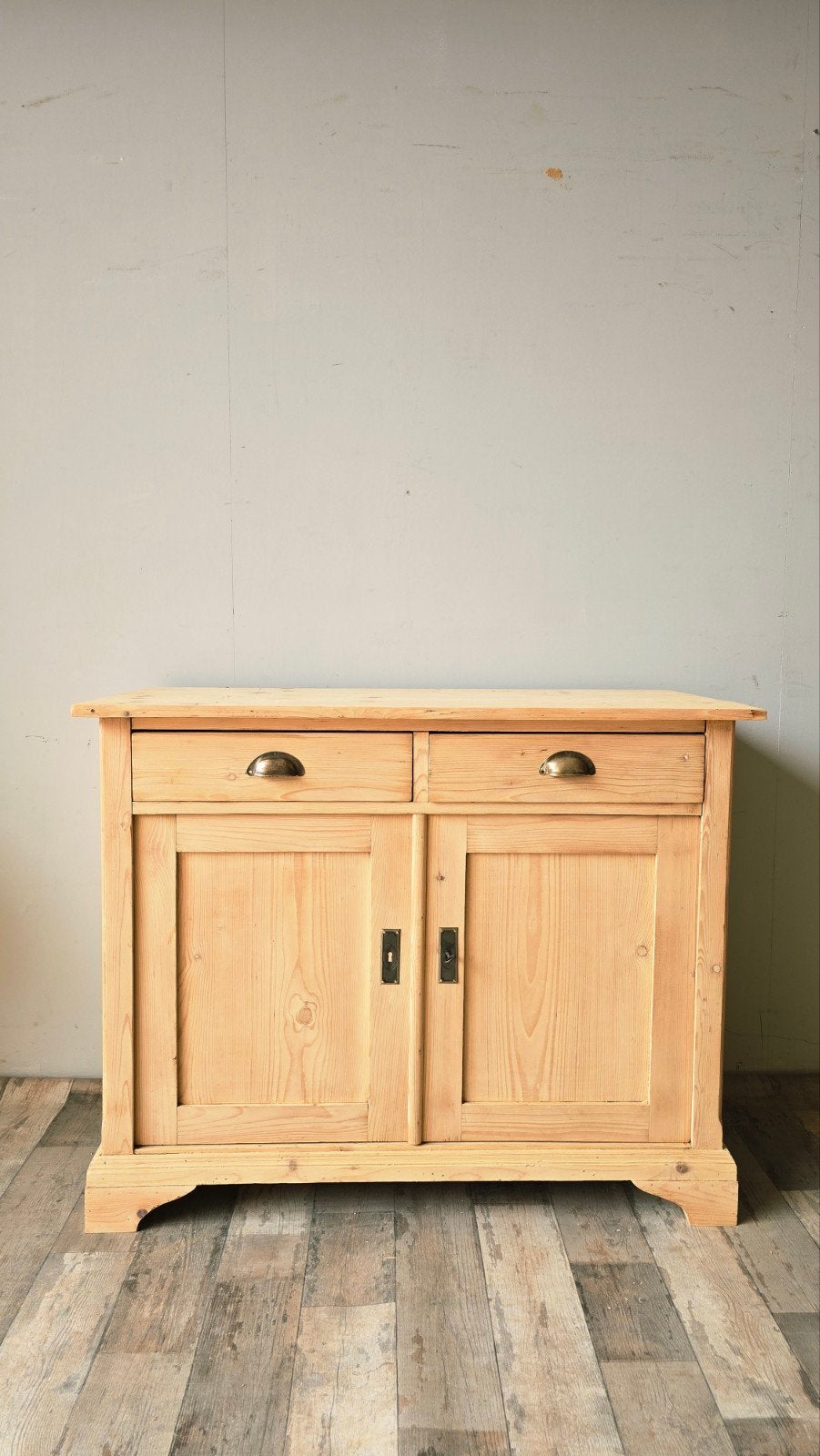 Mooie Grenen Houten Commode Antiek Gerestaureerd, 50 tot 70 cm, Ophalen of Verzenden, 100 cm of meer, Zo goed als nieuw