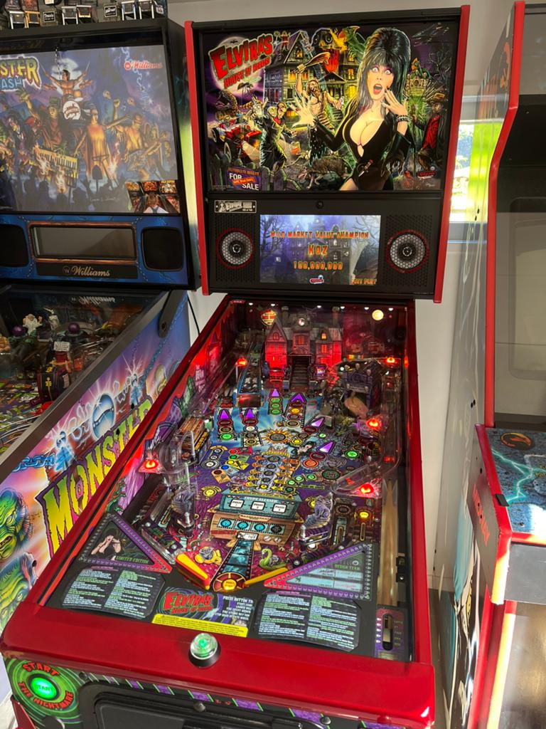 Elvira HoH limited edition, Verzamelen, Automaten | Flipperkasten, Ophalen, Stern, Zo goed als nieuw, Dot-matrix