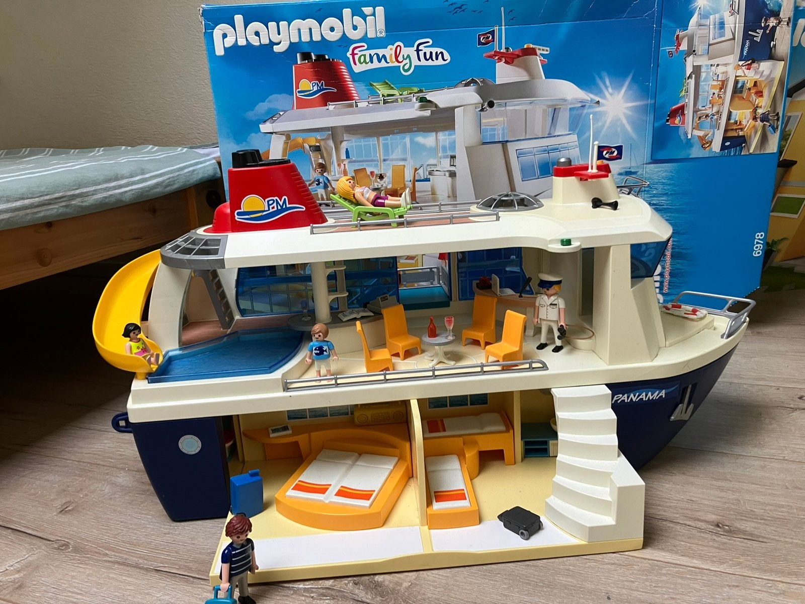 Playmobile family fun cruiseschip, Kinderen en Baby's, Speelgoed | Playmobil, Ophalen, Gebruikt