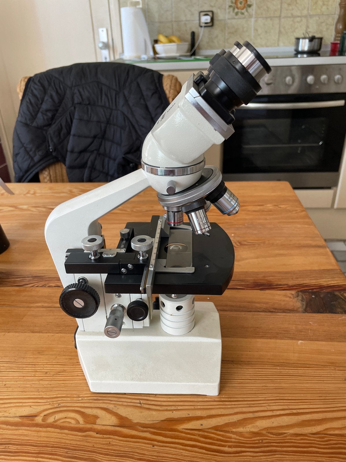 Biologische microscoop - Gebruikt, Ophalen, Gebruikt, 400x tot 1000x, Biologische microscoop