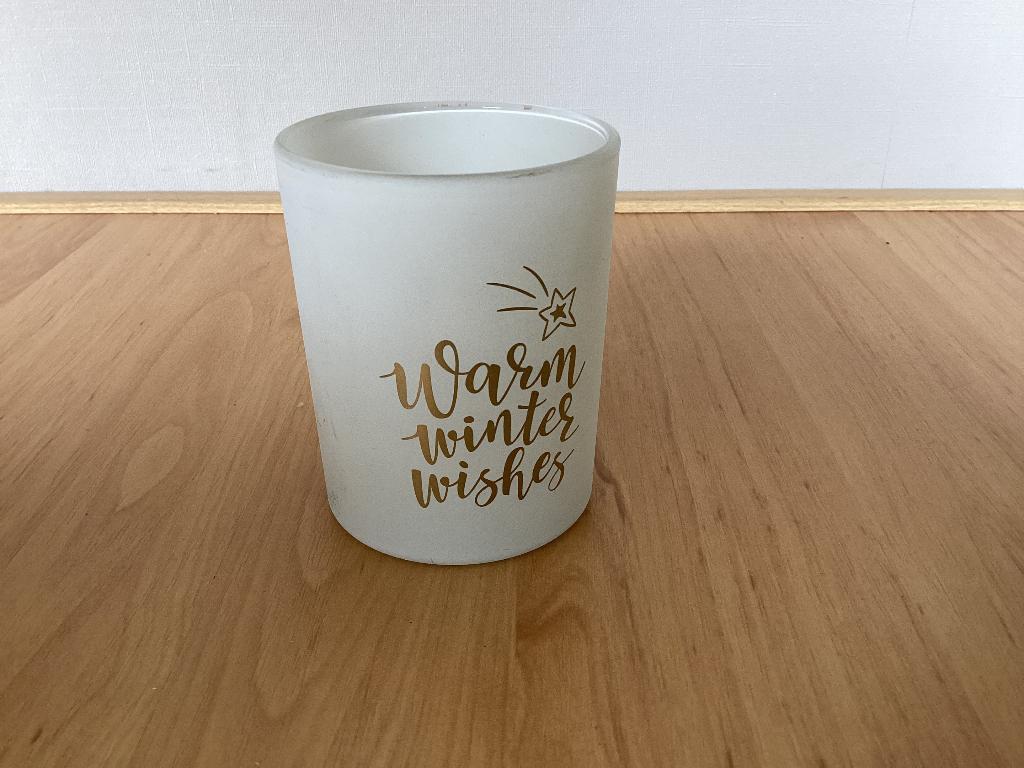 Waxinelichthouder, Ophalen of Verzenden, Overige materialen, Minder dan 25 cm