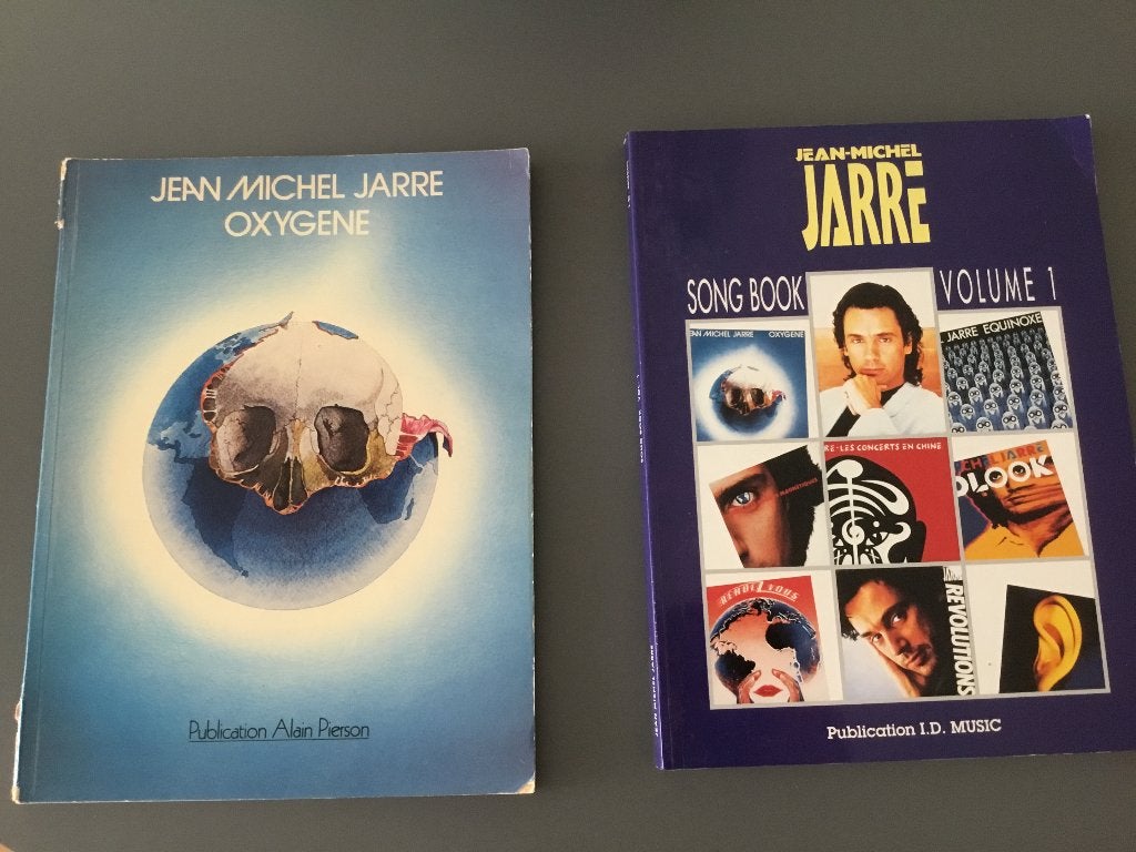 Jean Michel Jarre Synthesizer Songbooks (Oxygene / Equinoxe), Ophalen, Gebruikt, Overige aantallen, Overige merken
