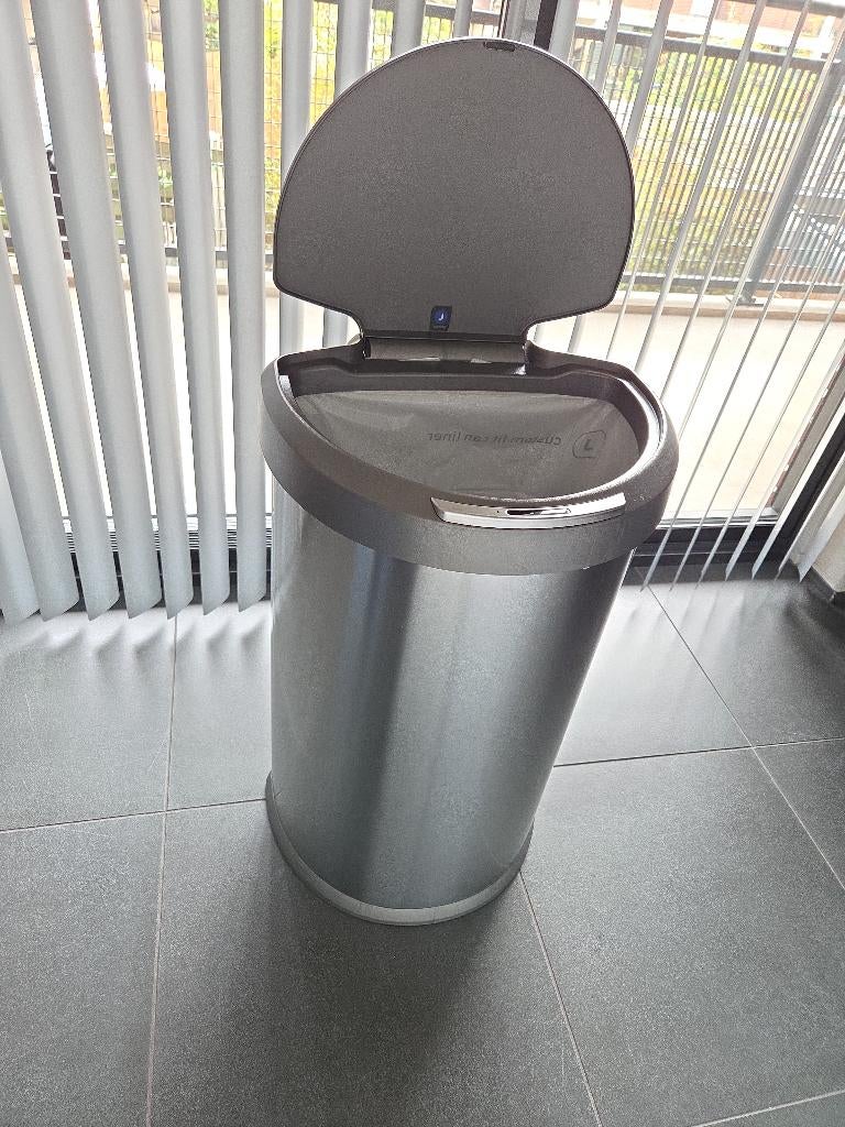 Simplehuman prullenbak met sensor, Ophalen, Zo goed als nieuw