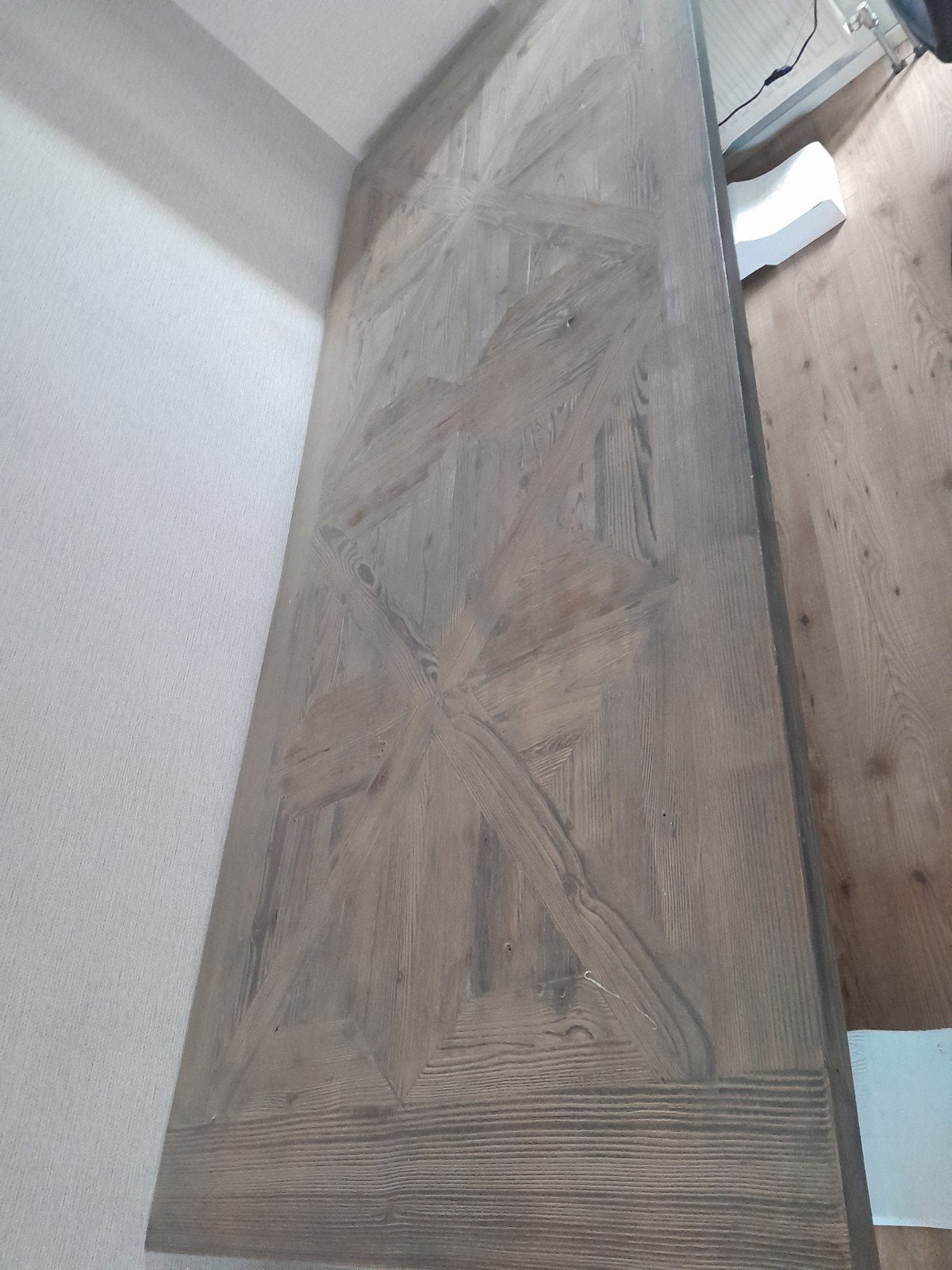 Kloostertafel, Ophalen of Verzenden, Rechthoekig, 200 cm of meer, 50 tot 100 cm