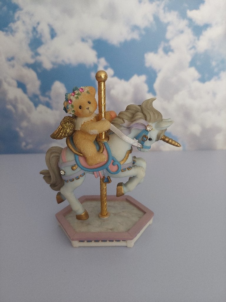 Crystal (Cherished Teddies), Verzamelen, Beren en Cherished Teddies, Ophalen of Verzenden, Zo goed als nieuw, Beeldje, Cherished Teddies