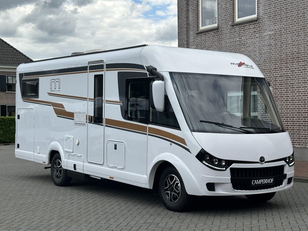 Carthago Malibu I490 LE Bovenkastjes, Lithium Super B 150A, Caravans en Kamperen, Fiat, Tot en met 2, Bedrijf, Diesel