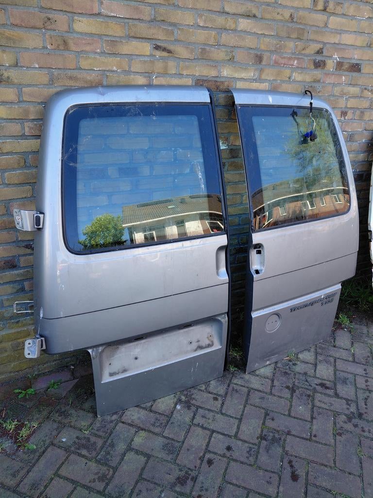 VW Transporter Achterdeuren met Getinte Ruiten en Verwarming, Gebruikt, Ophalen of Verzenden, Achter, Volkswagen