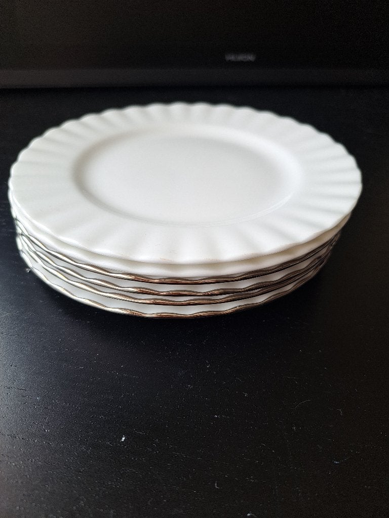 Royal Albert 6 dessert borden, Ophalen of Verzenden, Zo goed als nieuw, Bord(en), Overige stijlen