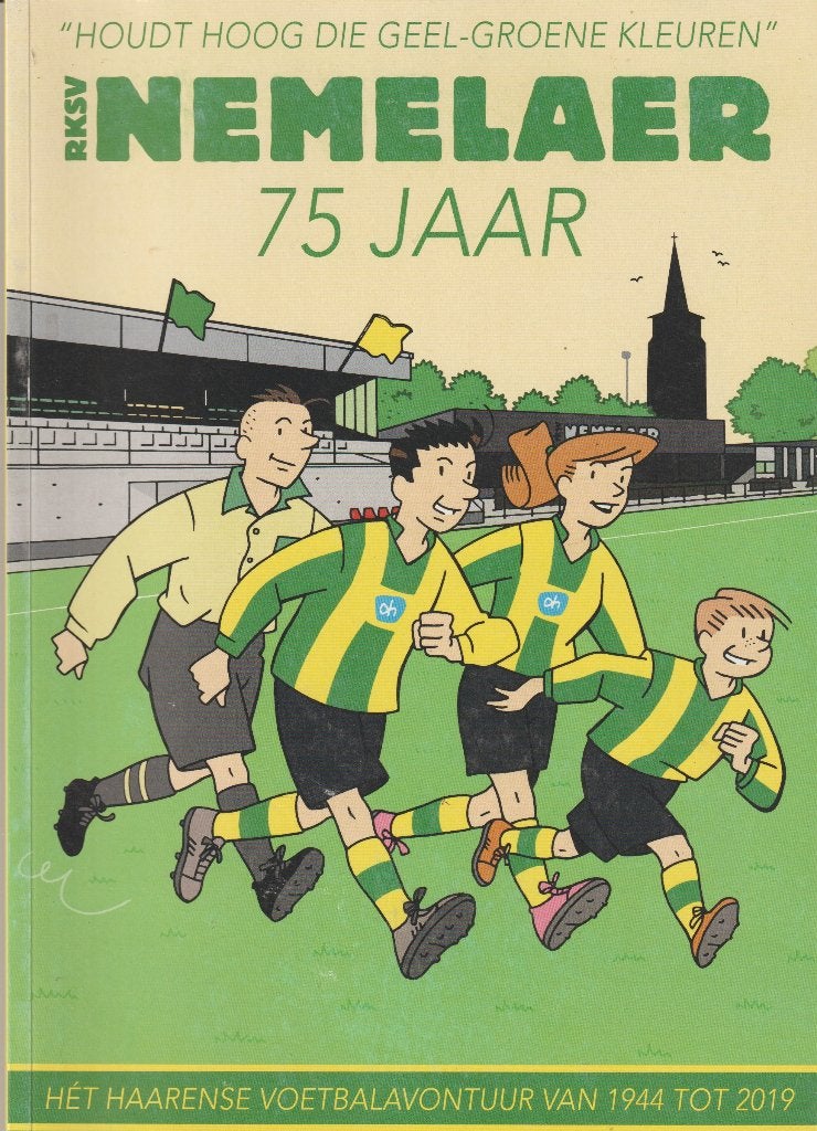 RKSV Nemelaer 75 jaar  Verschuuren, Luc, Eén stripboek, Ophalen of Verzenden, Zo goed als nieuw