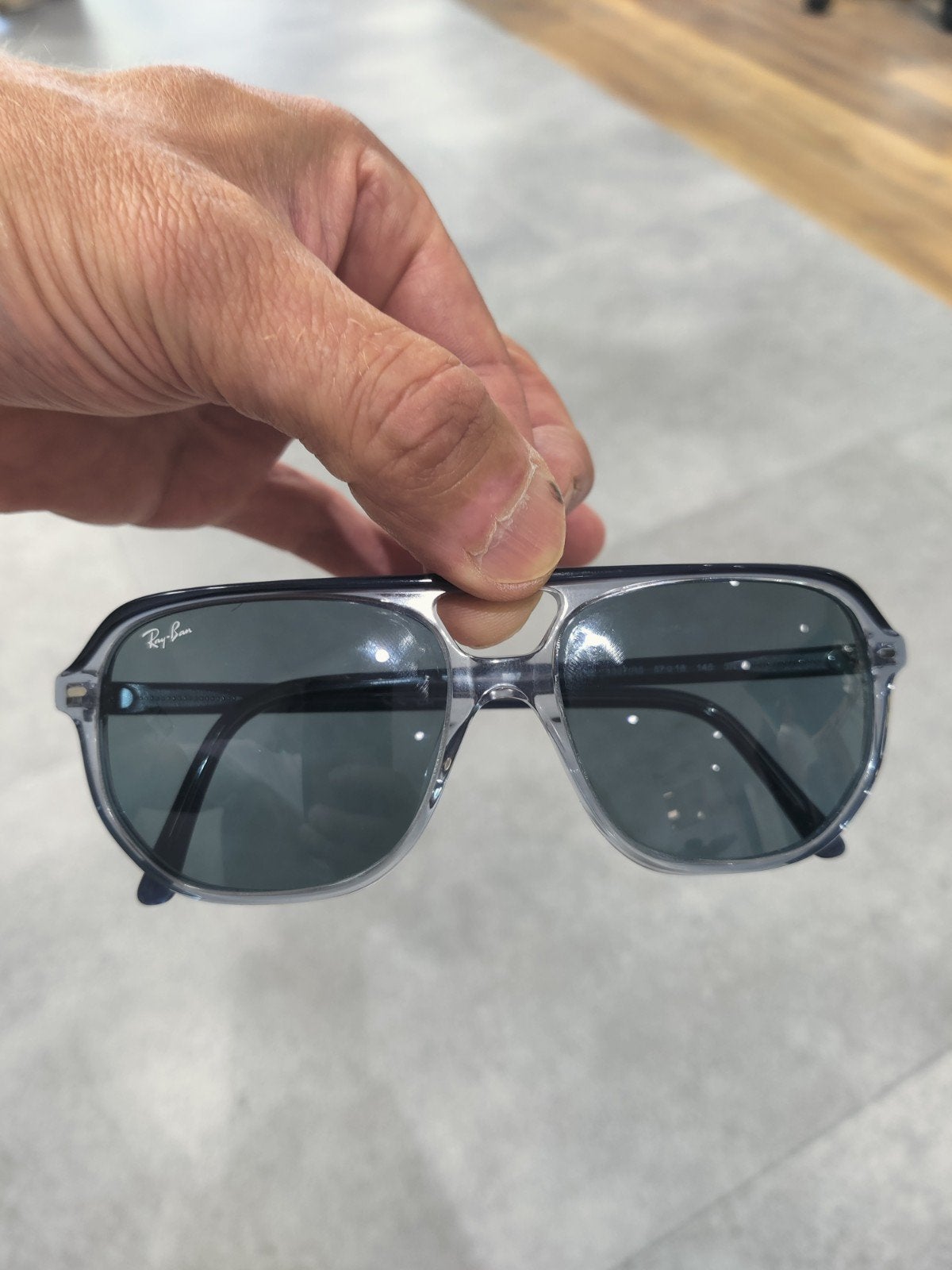 orginele Ray-Ban bon aanwezig, Ophalen of Verzenden, Zo goed als nieuw, Zwart, Ray-Ban