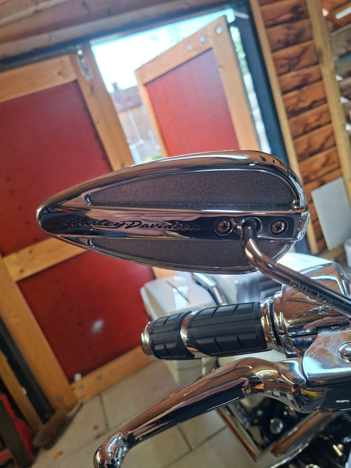 spiegels Harley Davidson, Motoren, Onderdelen | Harley-Davidson, Ophalen of Verzenden, Gebruikt