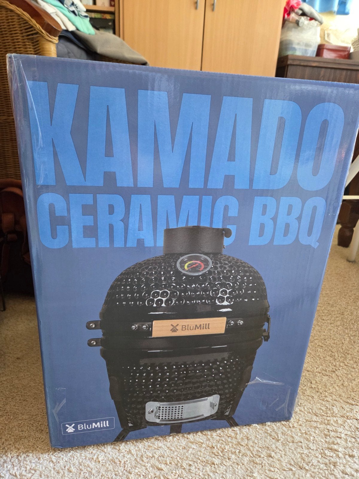 Blumill Kamado Keramische BBQ - Nieuw in doos, Tuin en Terras, Ophalen, Nieuw, Blumill