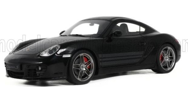 GT-Spirit 1:18 Porsche Cayman S Coupe 2008 Black, Hobby en Vrije tijd, Ophalen of Verzenden, Nieuw, Auto, Overige merken