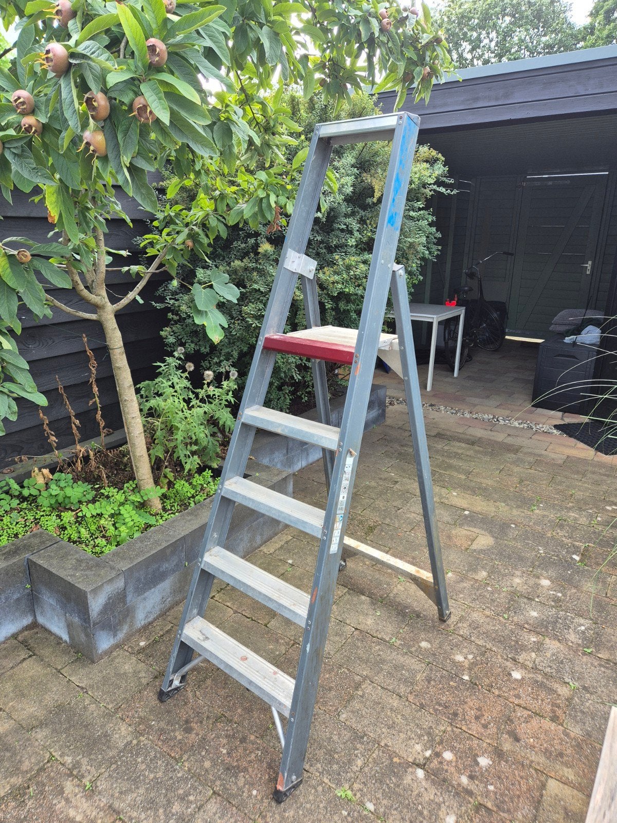 Altrex Pro+ FEO5 Falco, Doe-het-zelf en Verbouw, Ladders en Trappen, Ophalen, Zo goed als nieuw, Trap, 2 tot 4 meter