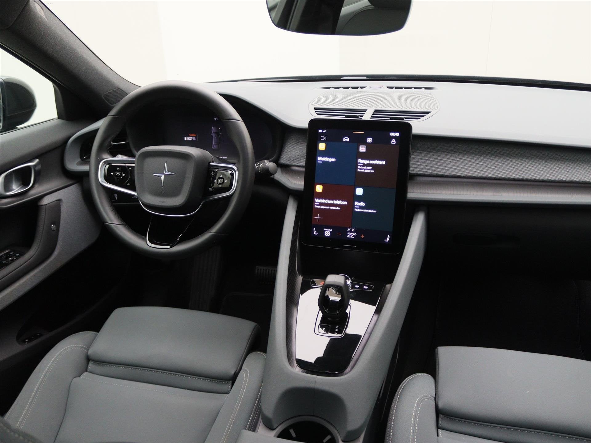 Polestar 2 Long Range Dual Motor 408PK 78kWh 90.1% SoH [ PIL, Polestar 2, Stof, Gebruikt, Zwart