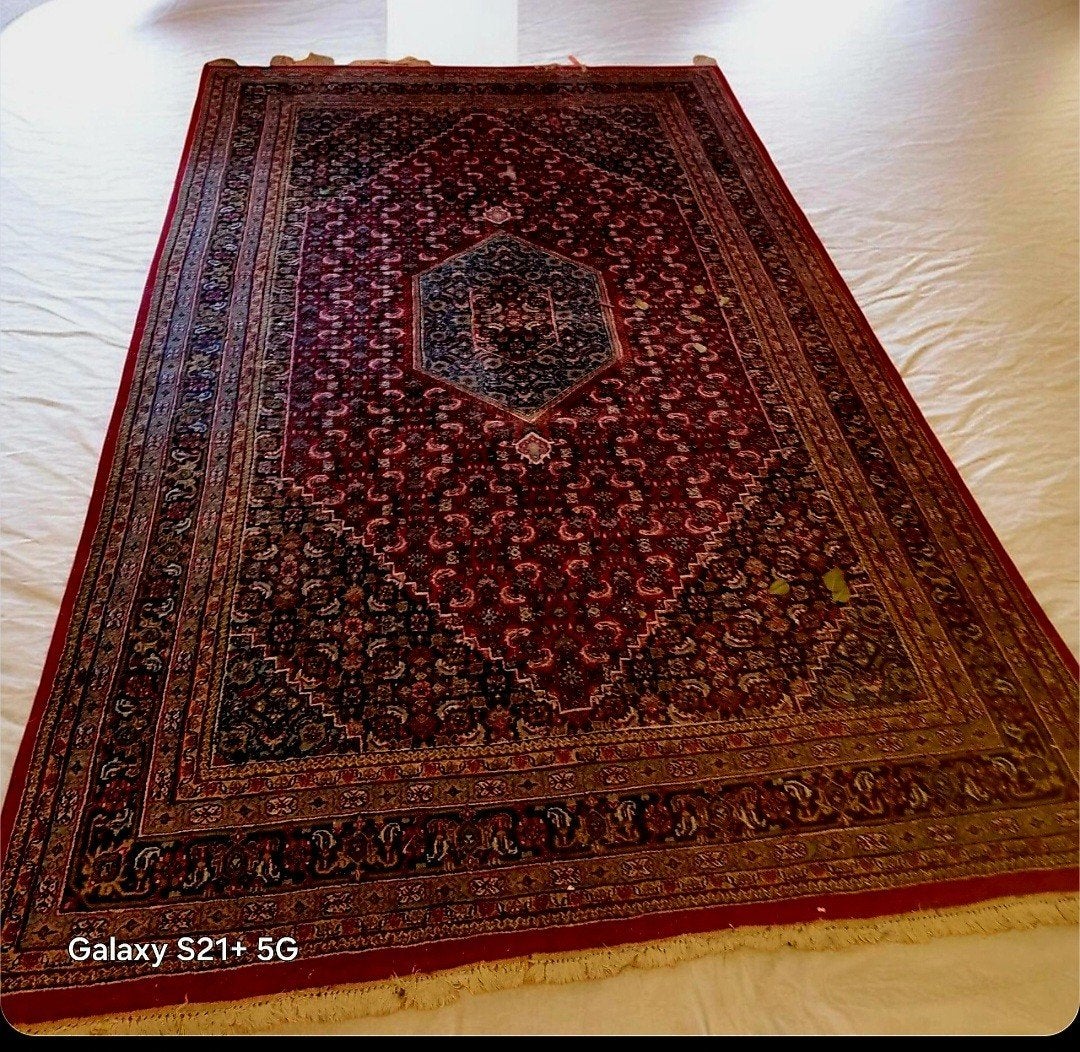 Handgeknoopt Bidjar tapijt - 306x194 cm, Huis en Inrichting, Ophalen, Gebruikt, 150 tot 200 cm, 200 cm of meer