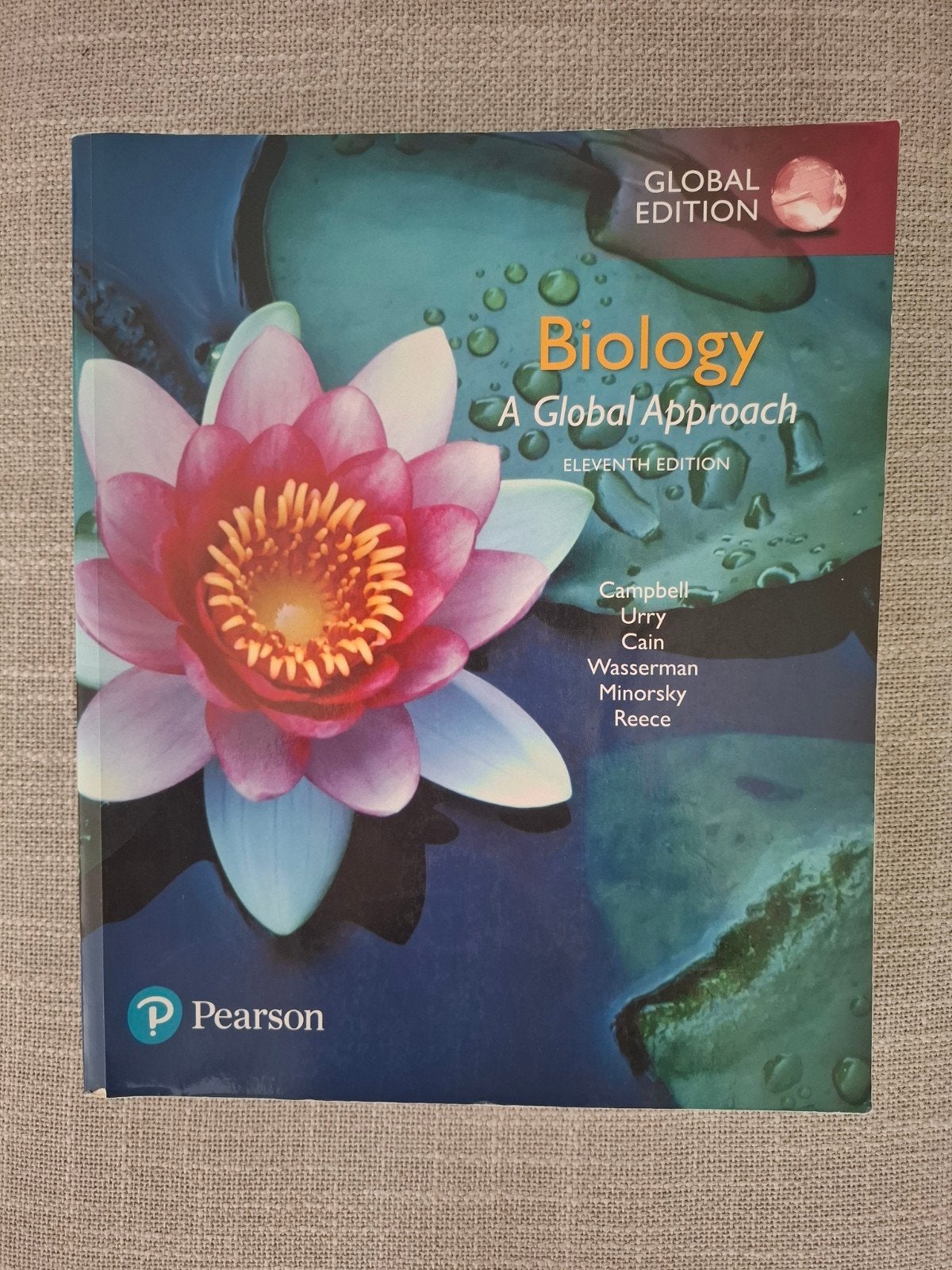 Biology: A Global Approach - Elfde Editie (Global Edition), Campbell, Urry, Cain, Wasserman, Minorsky, Reece, Ophalen of Verzenden