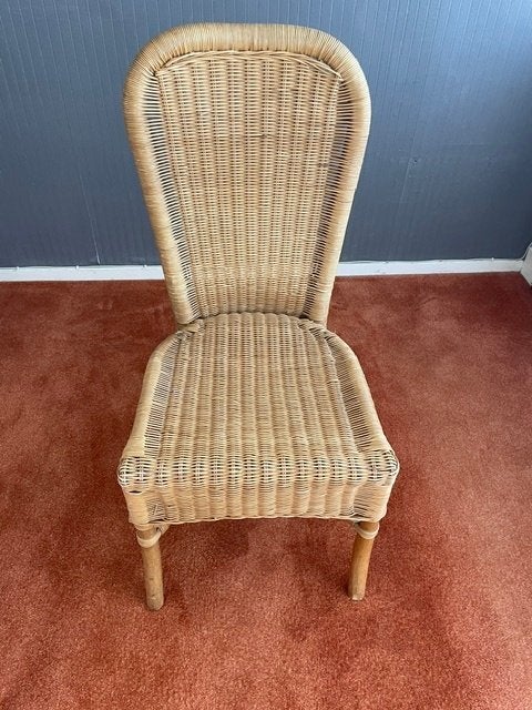 stoelen, Ophalen, Gebruikt, Bruin, Riet of Rotan