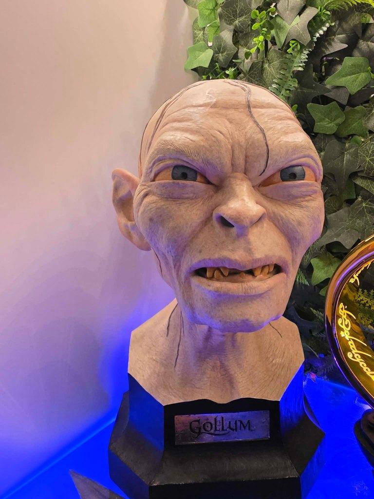 GOLLUM 3/4 Bust – LOTR Lord Of The Rings – SIDESHOW WETA, Verzamelen, Ophalen, Zo goed als nieuw, Beeldje of Buste
