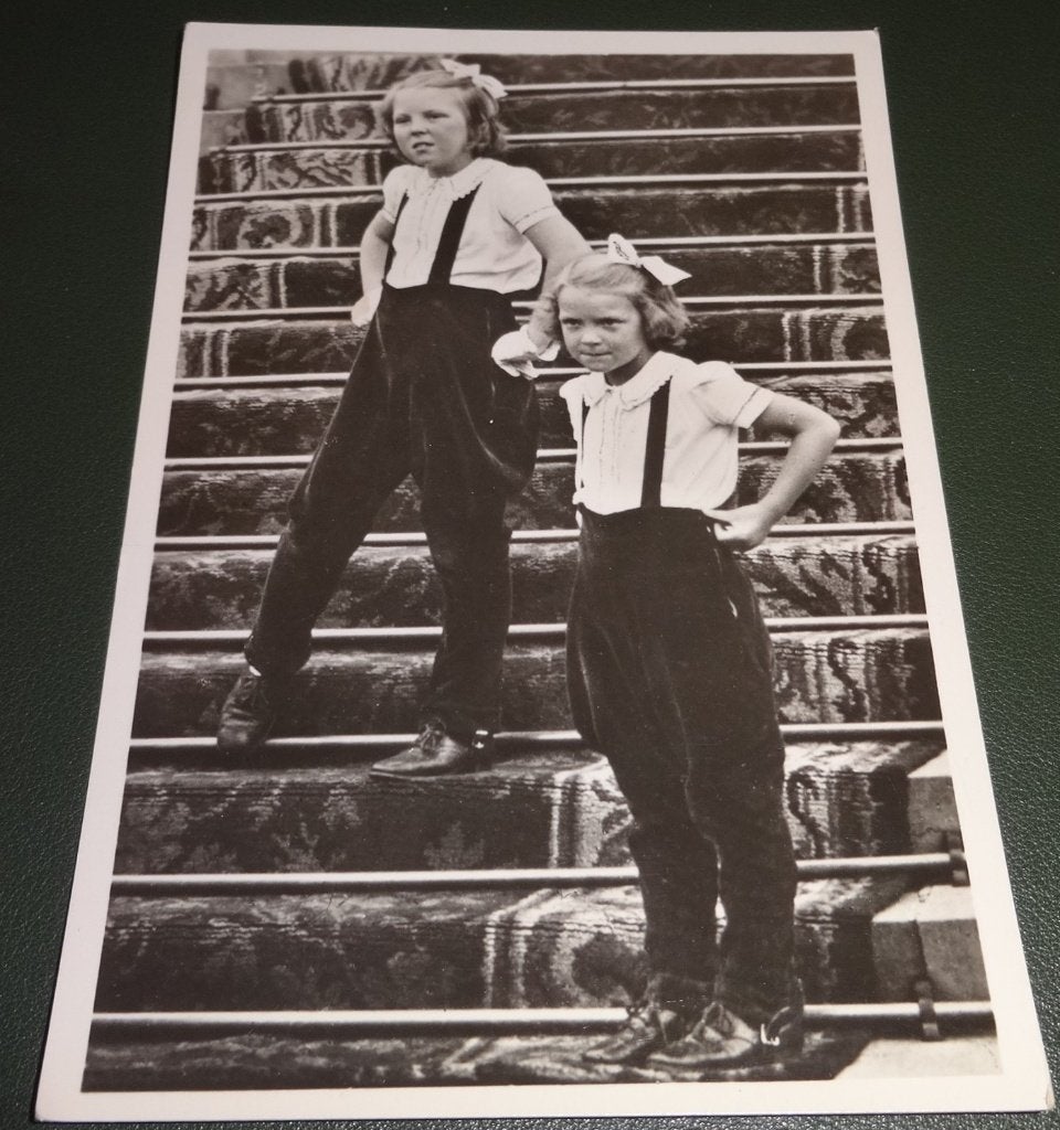 Koninklijk Huis - Beatrix - Irene - Soestdijk - 1947 - KOr01, Verzenden, Zo goed als nieuw, Nederland, Kaart, Foto of Prent