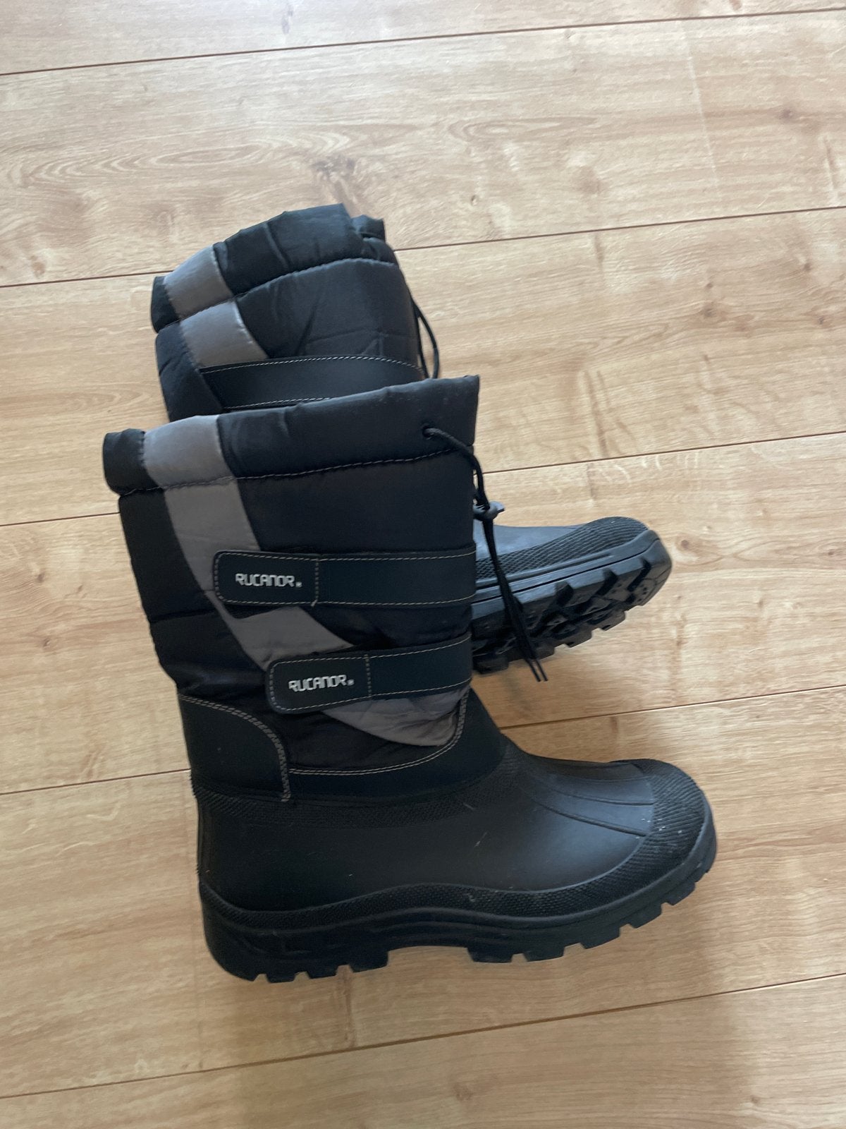 Rucanor snowboots maat 46 - perfect voor winterse dagen, Ophalen of Verzenden, Zo goed als nieuw, Zwart, Boots
