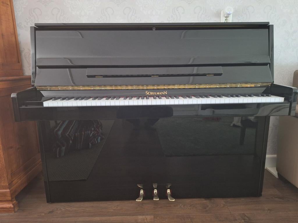 Schulmann - Gaveau, Pleyel, Zwart, Ophalen of Verzenden, Zo goed als nieuw, Piano