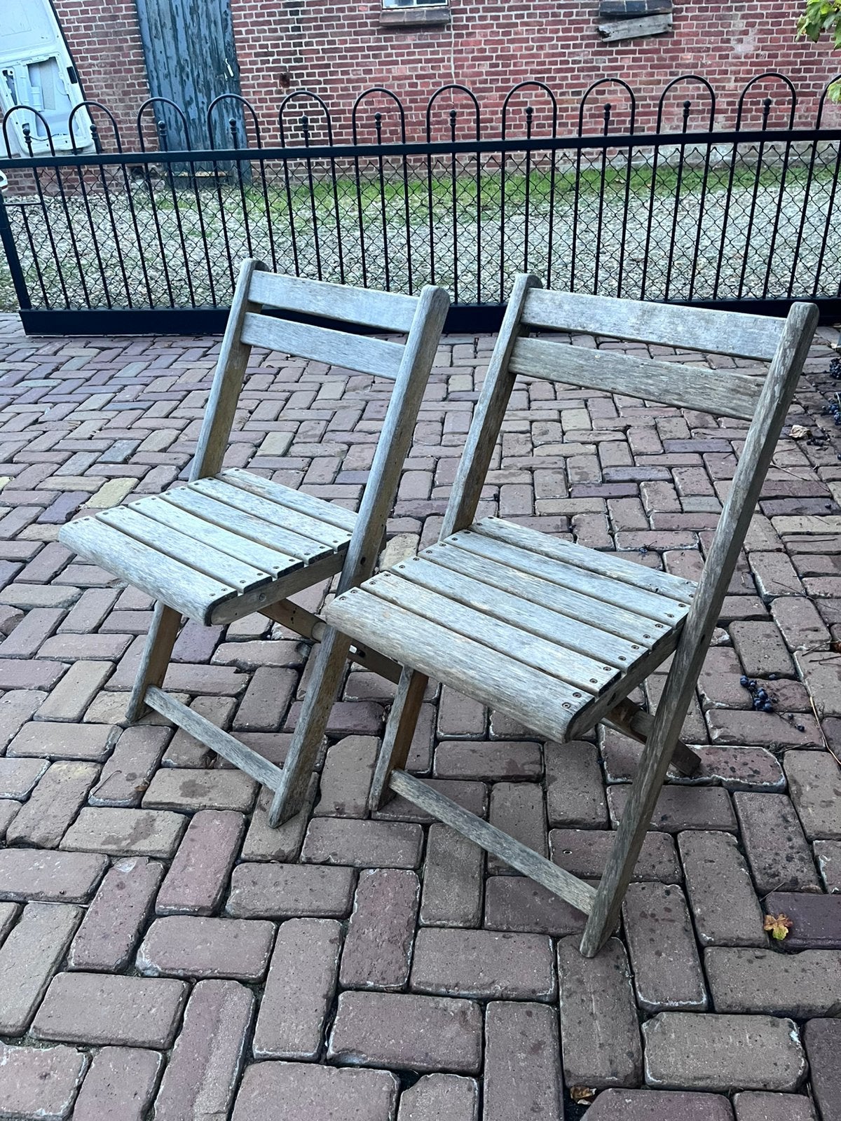 20 x houten klapstoelen !!, Tuin en Terras, Ophalen, Gebruikt, Hout